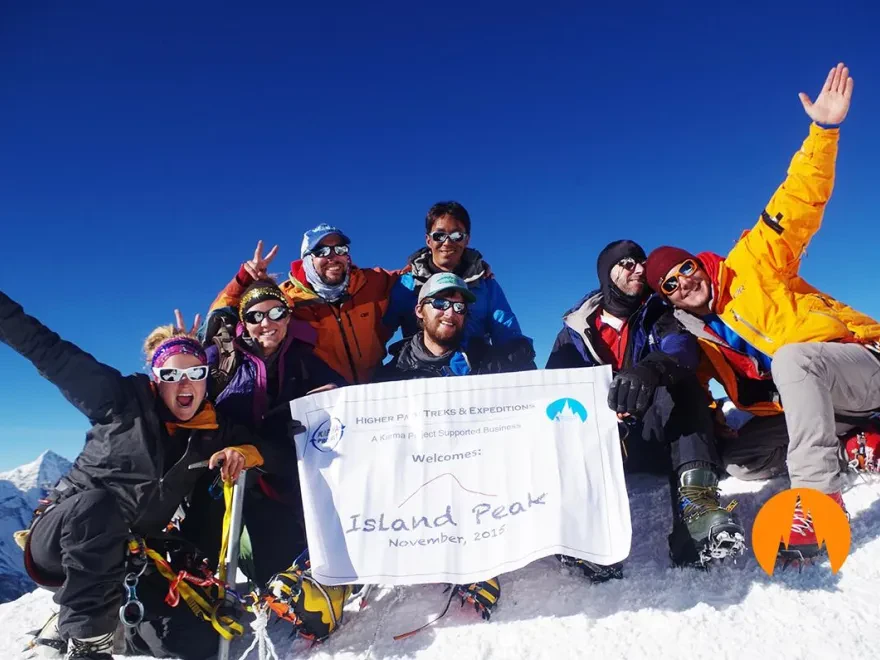 Mera, Amphu Lapcha Pass, Island, and Lobuche Peak Climbing