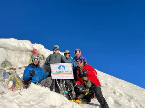 Lobuche and Island Peak Climbing with Everest Base Camp Trek