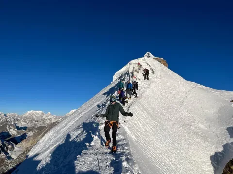 Gokyo Cho La Pass and Lobuche Peak Climbing