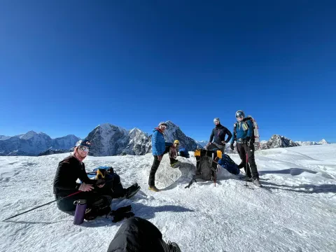 Four Peaks, One Journey: Mera, Island, Lobuche & Amphu Lapcha Expedition
