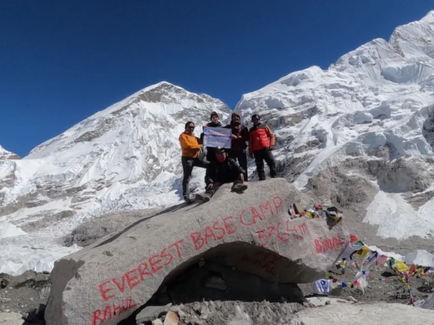 Everest Base Camp, dream destination