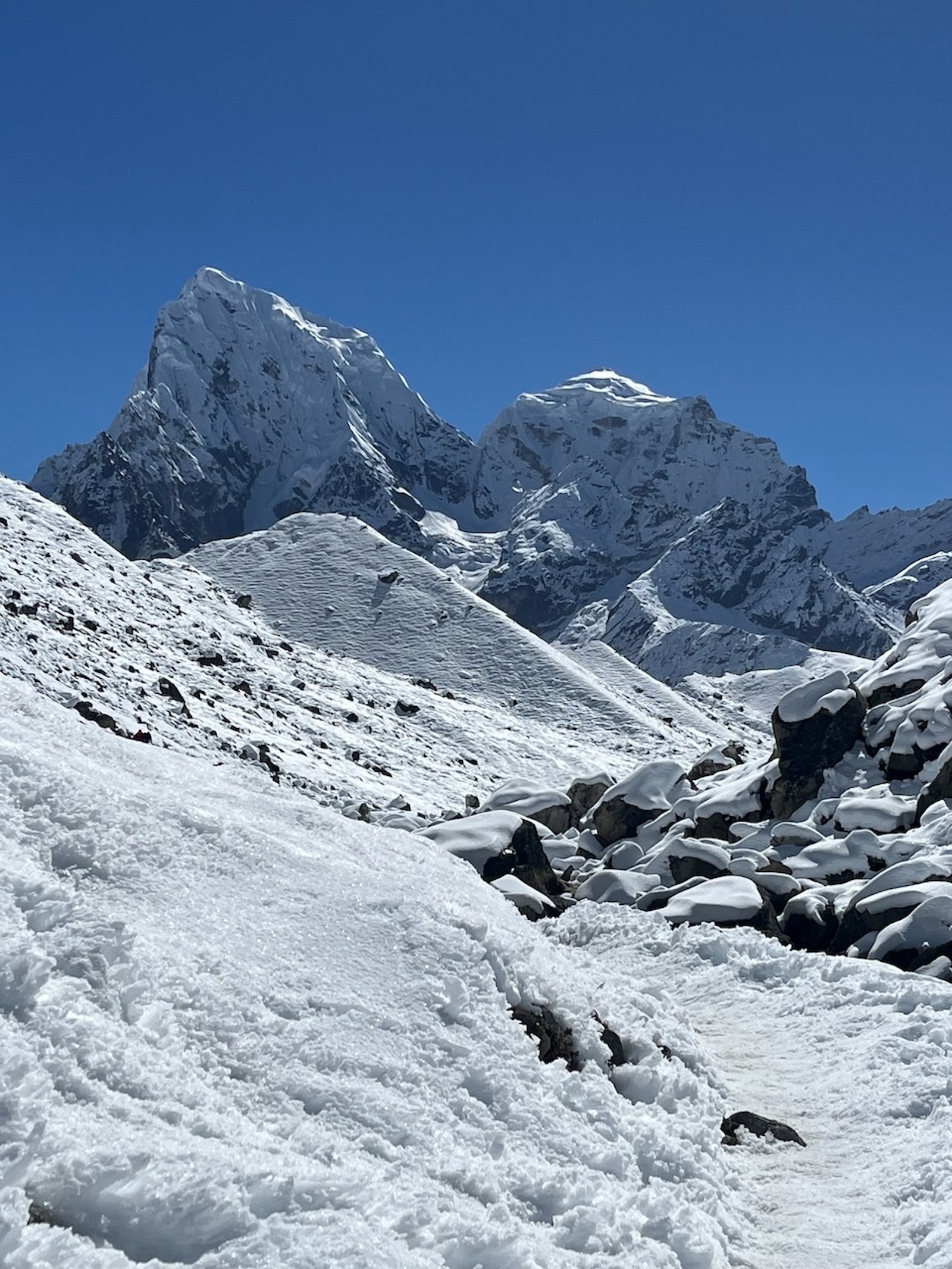 Cholatse Peak From Gokyo