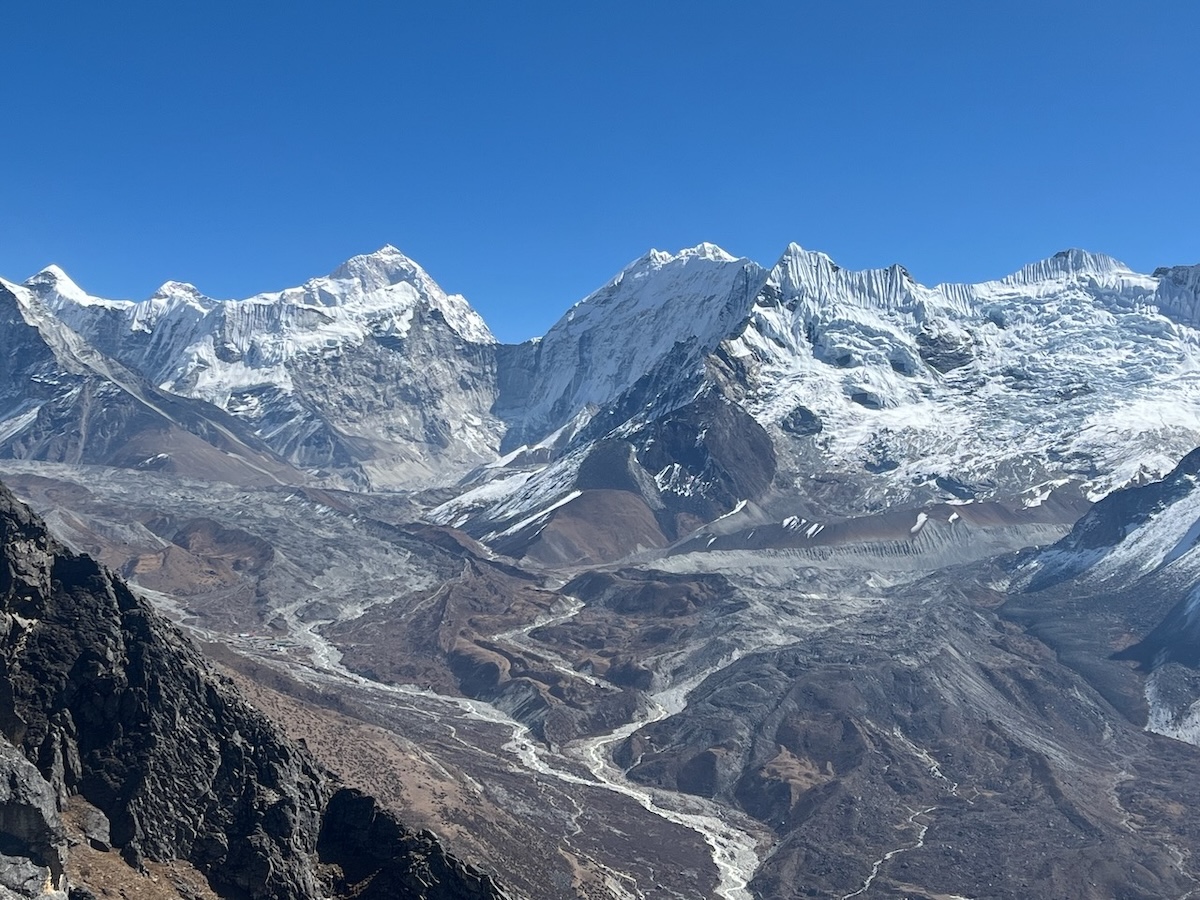 Mount Makalu and surrounding Peak view from Nagarjun Ri