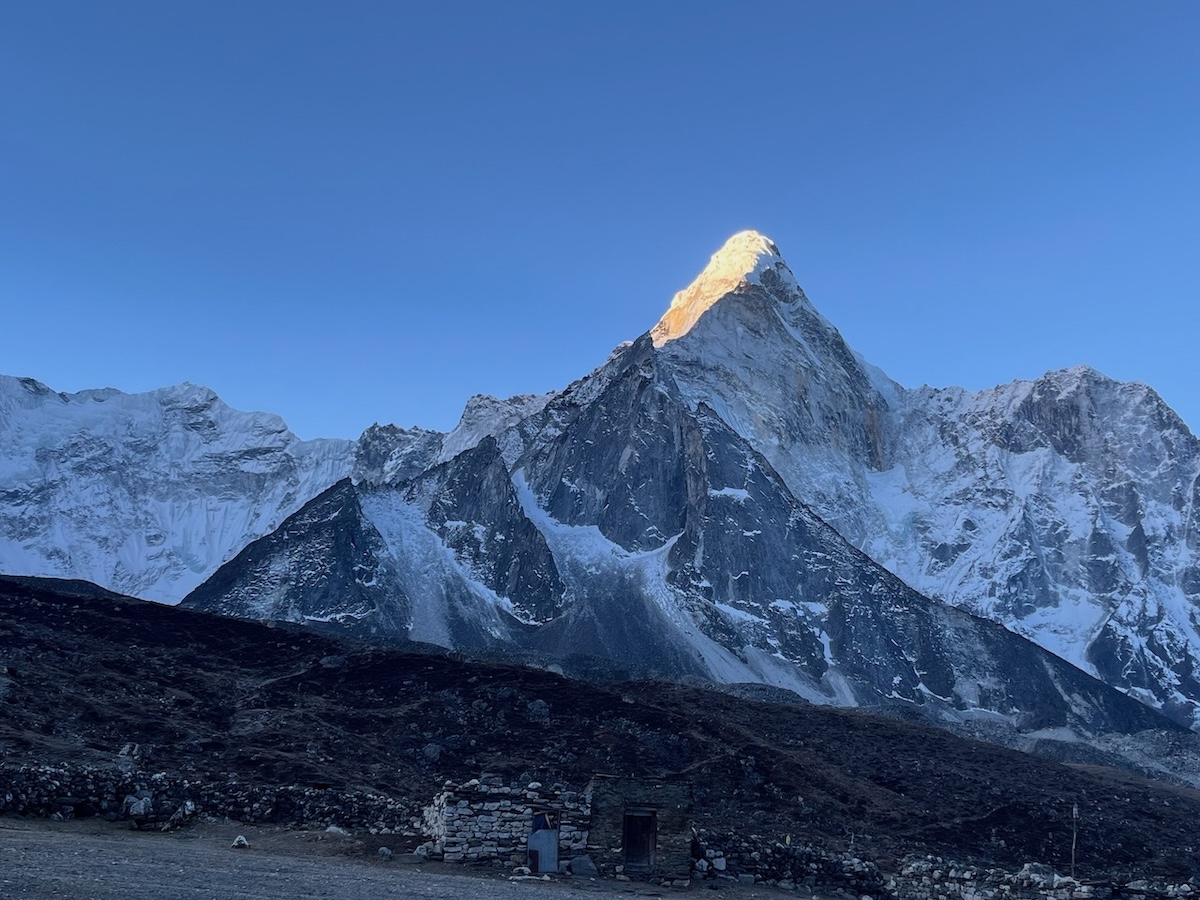 Ama Dablam from Chhukung