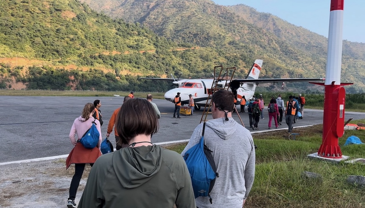 Manthali Airport, ready to fly Lukla for Everest Base Camp Trek