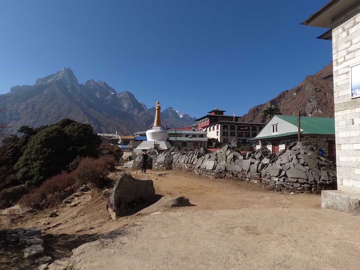 Tengboche Monastery, on the way to Everest Base Camp Trek