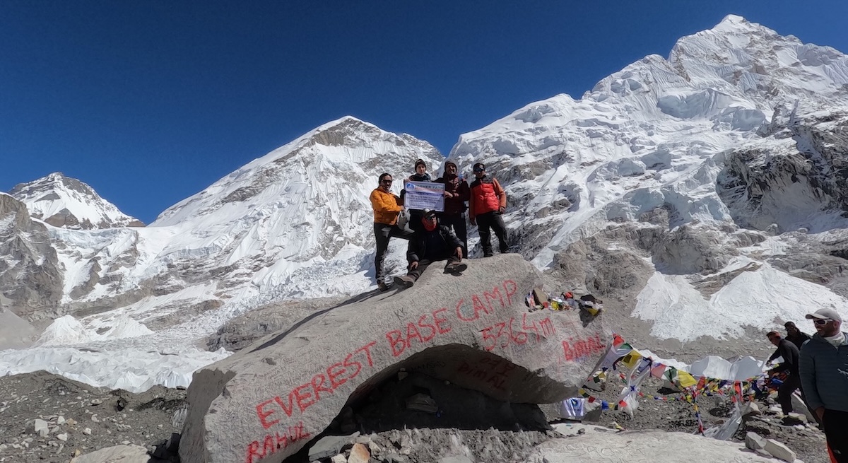 Everest Base Camp, dream destination