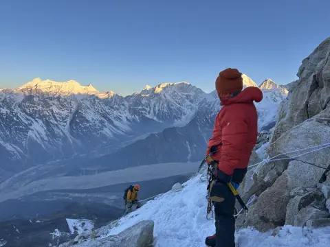 Larkya Peak Climbing