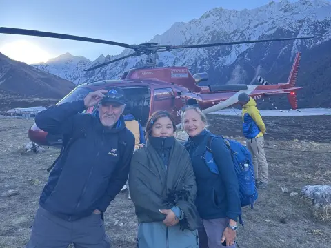 Langtang Valley Trek with Return by Helicopter